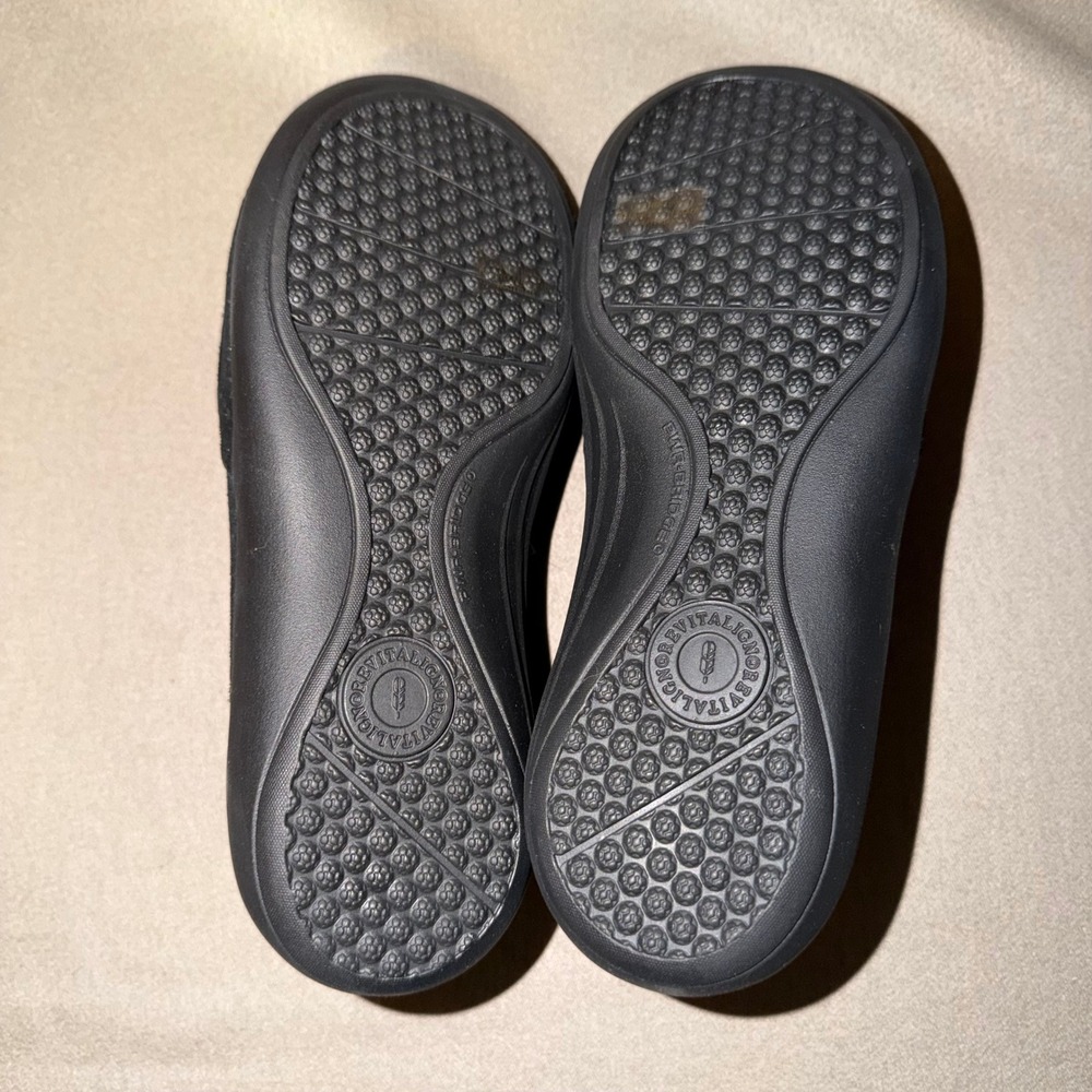 Revitalign Siesta Star Black Slip On Loafers RV1186BLK080 Womens 8B Orthotic - Picture 5 of 9